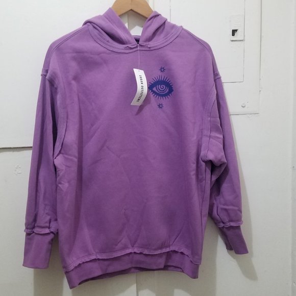 NTW UO Mystical Goddess Nate Hoodie Purple Oversized Sweatshirt Hoodie - Picture 4 of 9